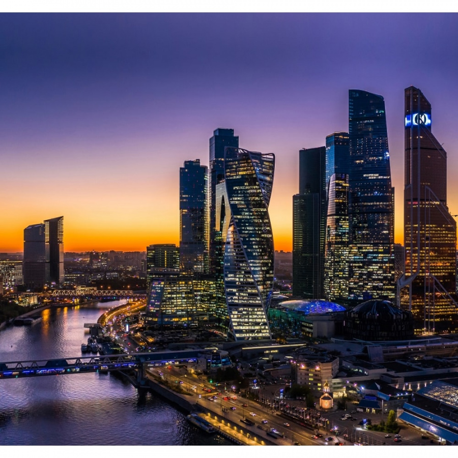 Фотообои PRIMAVERA Москва Сити