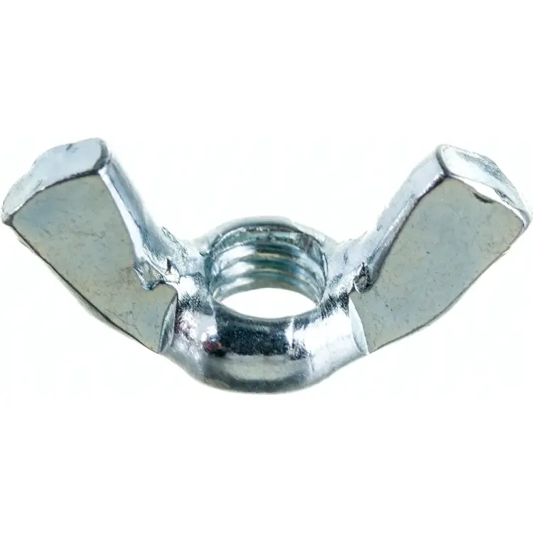 Оцинкованная гайка-барашек Стройметиз М6 DIN315 2 шт. 3140041