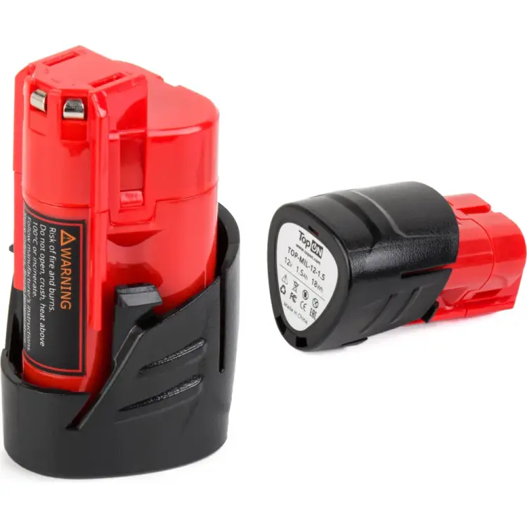 Аккумулятор для Milwaukee TopOn TOP-MIL-12-1.5