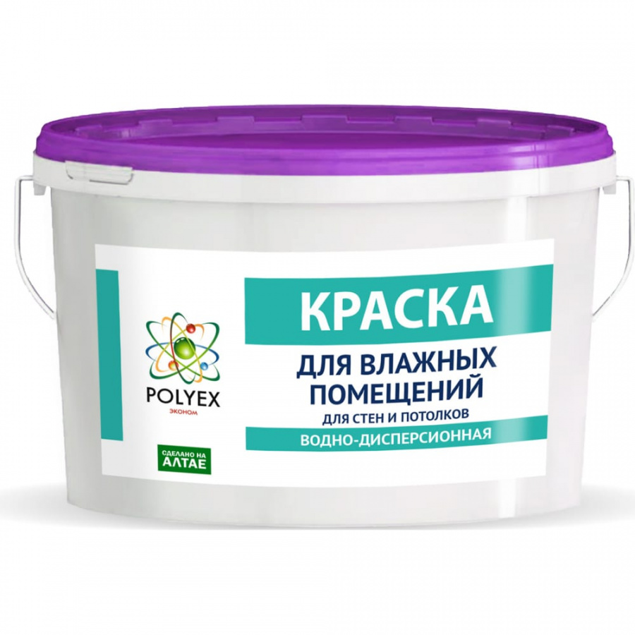 Краска для влажных помещений POLYEX УТ-00006919