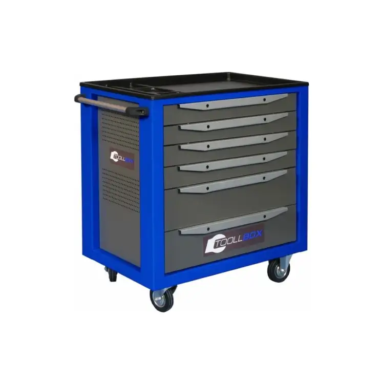 Инструментальная тележка Toollbox standart TBS-6 RAL 5005 Инструментальная тележка Toollbox standart TBS-6 RAL 5005