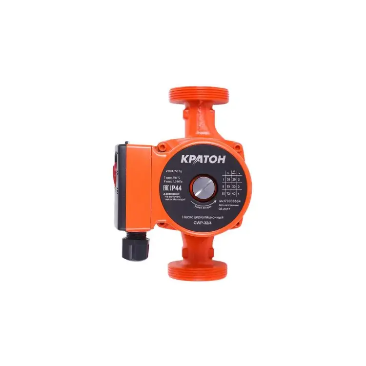 Циркуляционный насос Кратон CWP-32/4 5 04 07 007 Циркуляционный насос Кратон CWP-32/4 5 04 07 007
