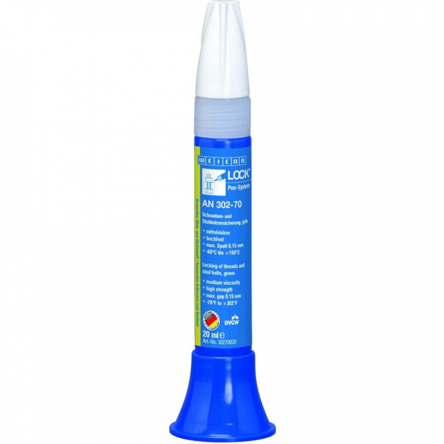 Фиксатор резьбы и распорных болтов WEICON AN 302-70