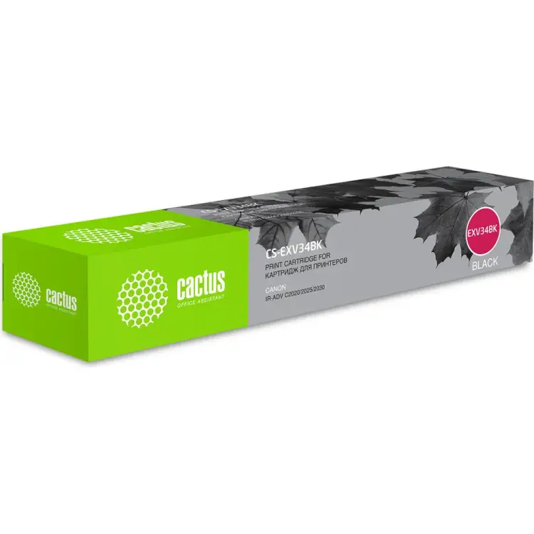 Лазерный картридж для canon ir advance c2030l/c2030i Cactus c-exv34 bk 1070459