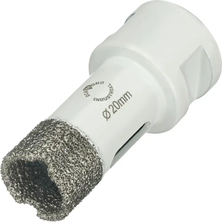 Сверло алмазное по керамограниту на УШМ Diamond Industrial DIDKVP20M14