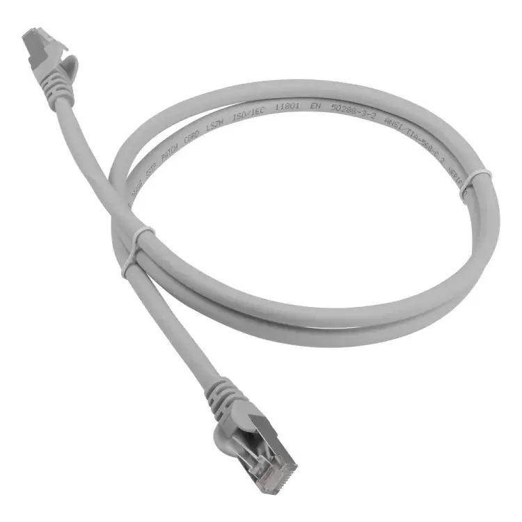 Патч-корд LANMASTER LAN-PC45/S6A-2.0-GY