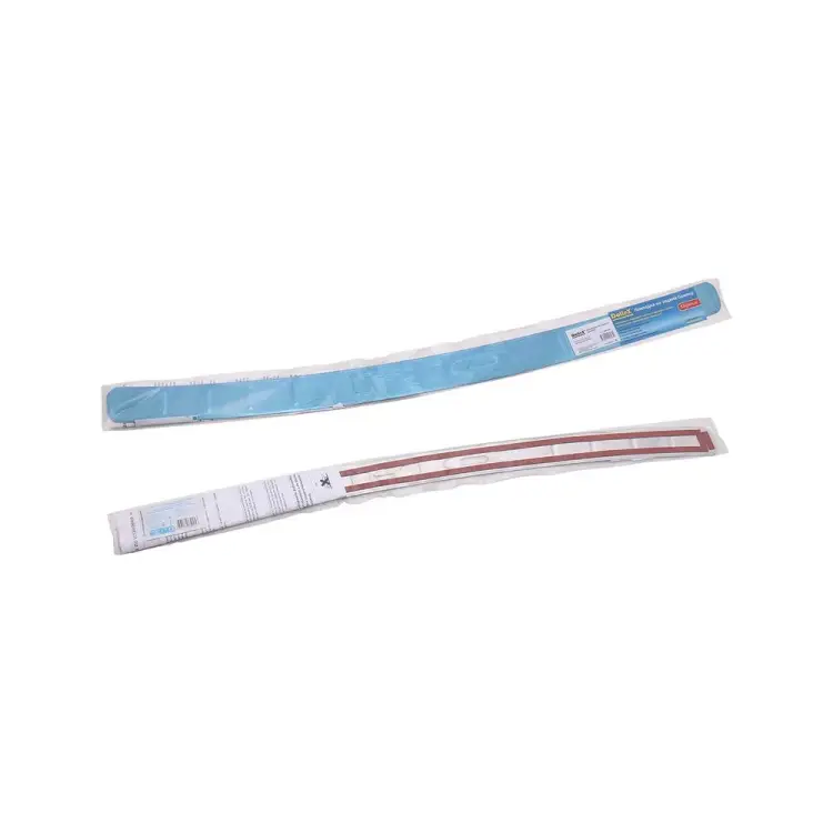 Декоративная накладка бампера KIA Rio III хетчбек HB 2015-&gt Dollex NBI-042