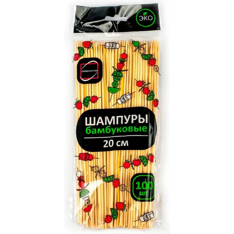 Бамбуковые шпажки-шампуры для шашлыка ОФИСМАГ КП 107948 700660 Бамбуковые шпажки-шампуры для шашлыка ОФИСМАГ КП 107948 700660