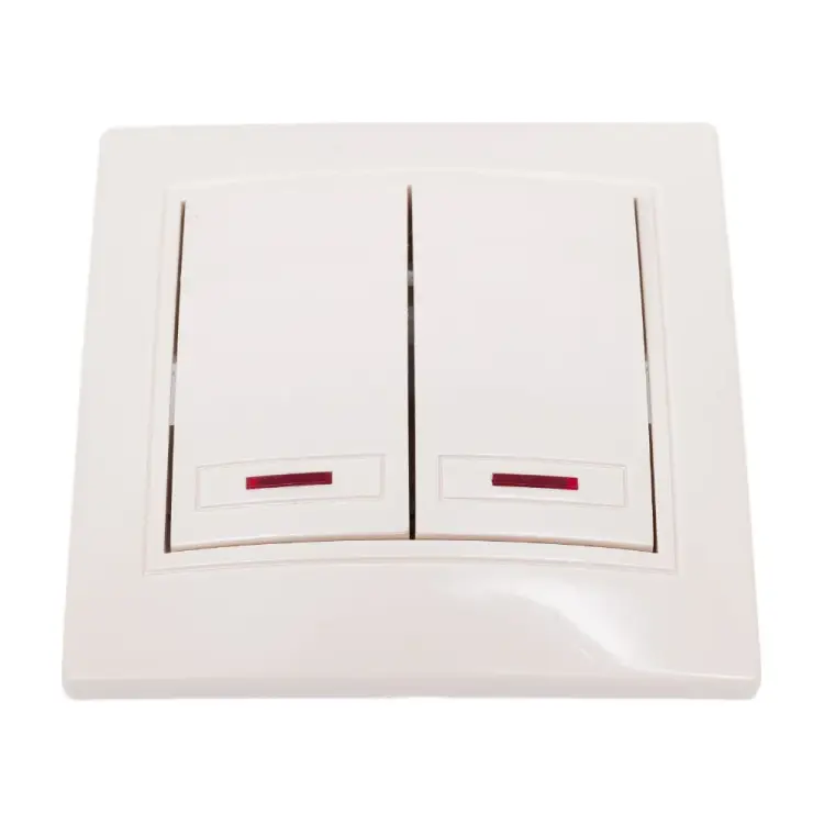 Двухклавишный выключатель Intro Plano Б0053775