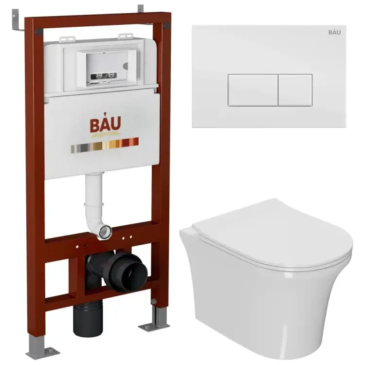 Инсталляция для подвесного унитаза Bauedge BAU PRO Q111300-Q00006