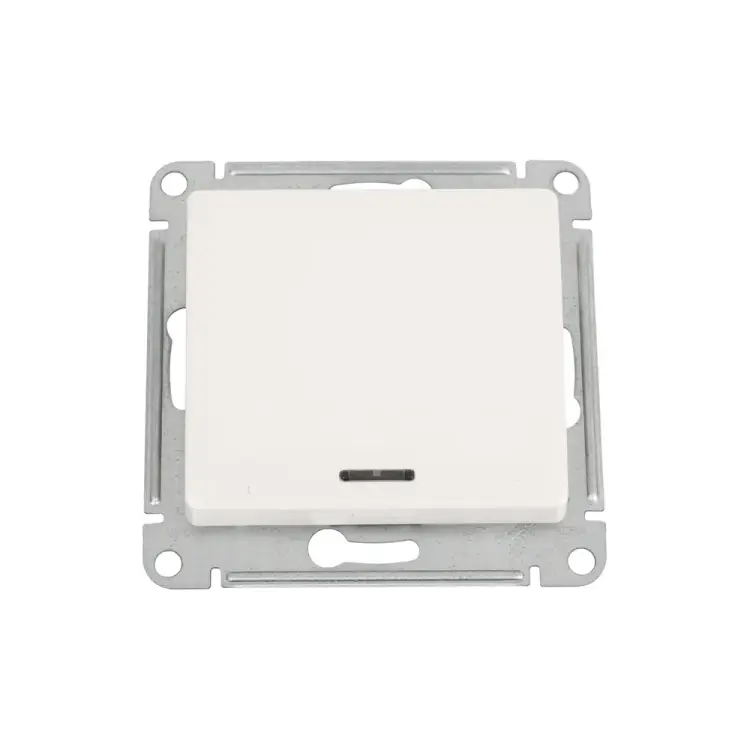 Одноклавишный выключатель Systeme Electric Glossa GSL000913