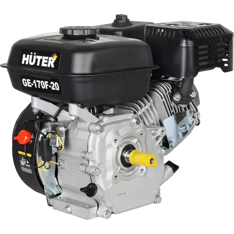 Бензиновый двигатель Huter GE-170F-20 70/15/2
