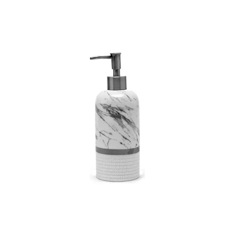 Дозатор для жидкого мыла PRIMANOVA BERGAMA SILVER D-20810