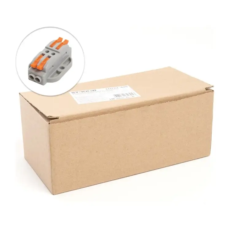 Монтажная клемма для фазных проводников STEKKER 39501