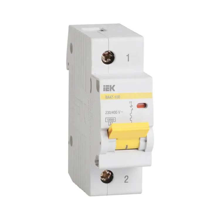 Модульный автомат IEK ВА 47-100 1п 16А C 10кА MVA40-1-016-C 47167
