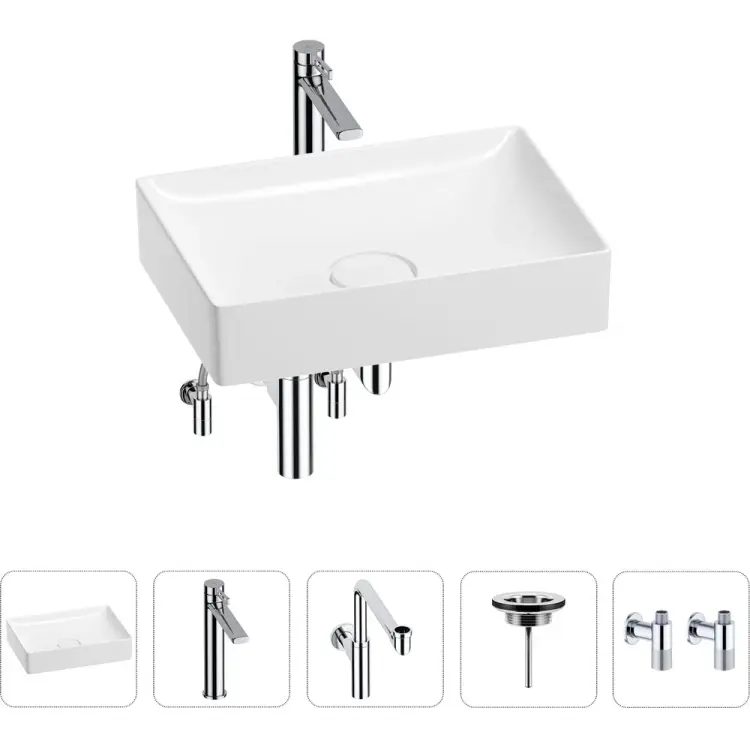 Раковина для ванной Wellsee Pure BY 201004421