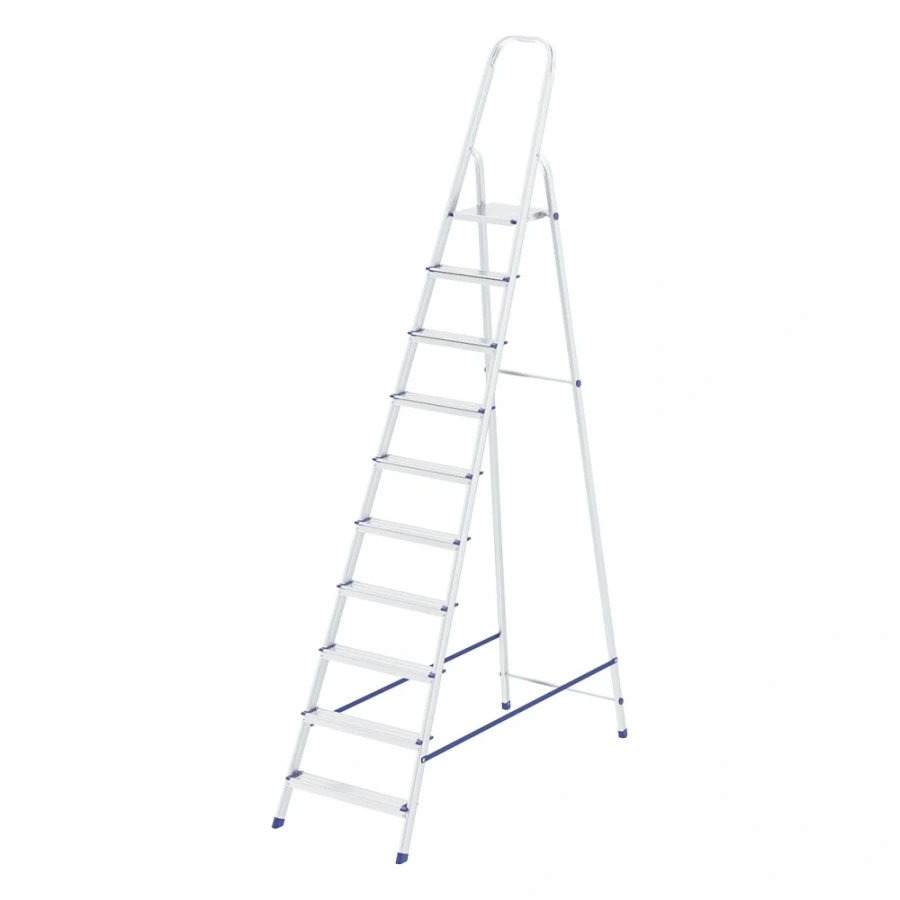 Алюминиевая стремянка СИБРТЕХ 97721 Алюминиевая стремянка СИБРТЕХ 97721