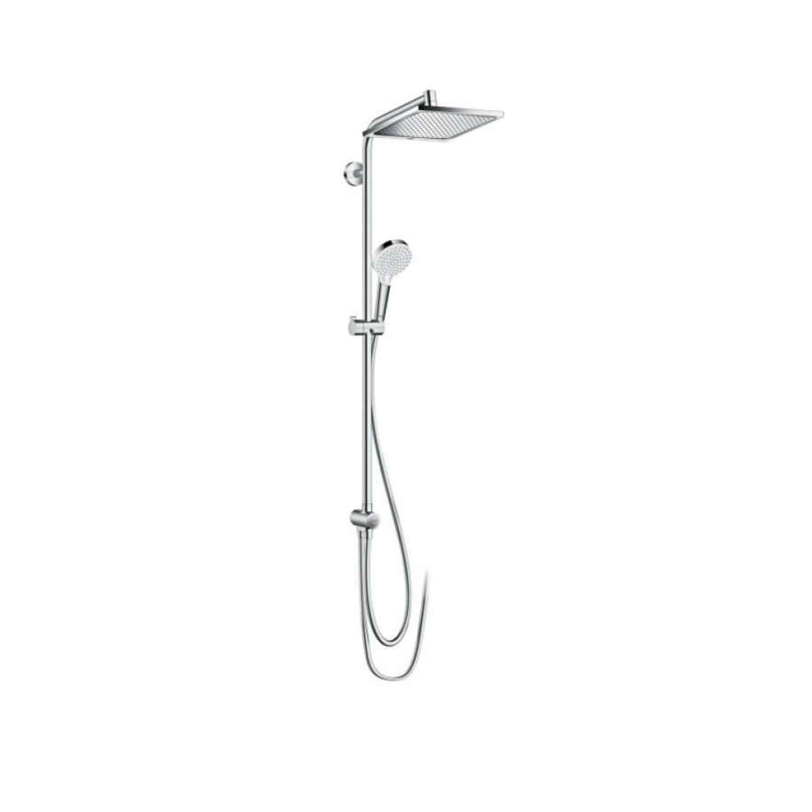 Душевая система Hansgrohe Crometta E 240 1jet Showerpipe Reno Ecosmart