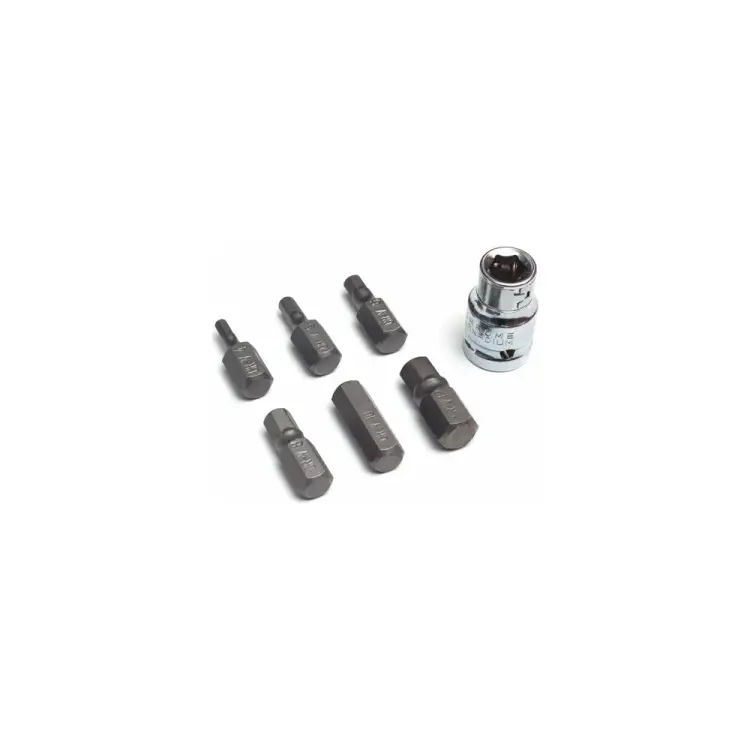 Набор бит Сервис Ключ шестигранники 4-12 мм 76438