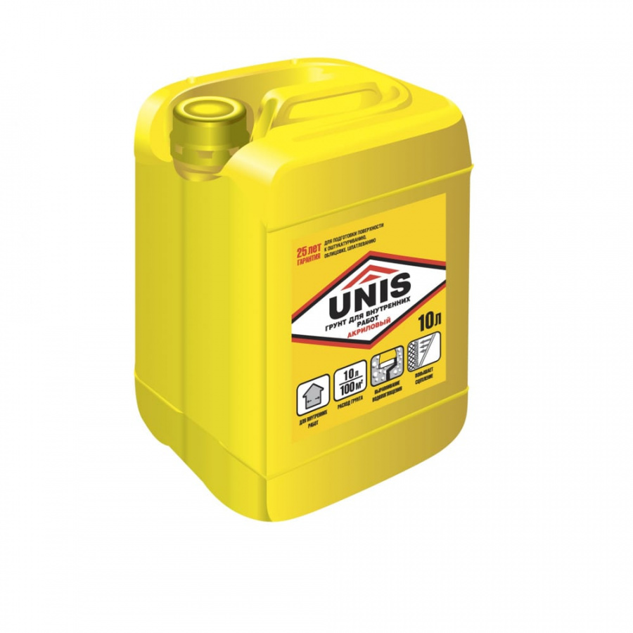 Грунтовка для внутренних работ UNIS 4607005180360