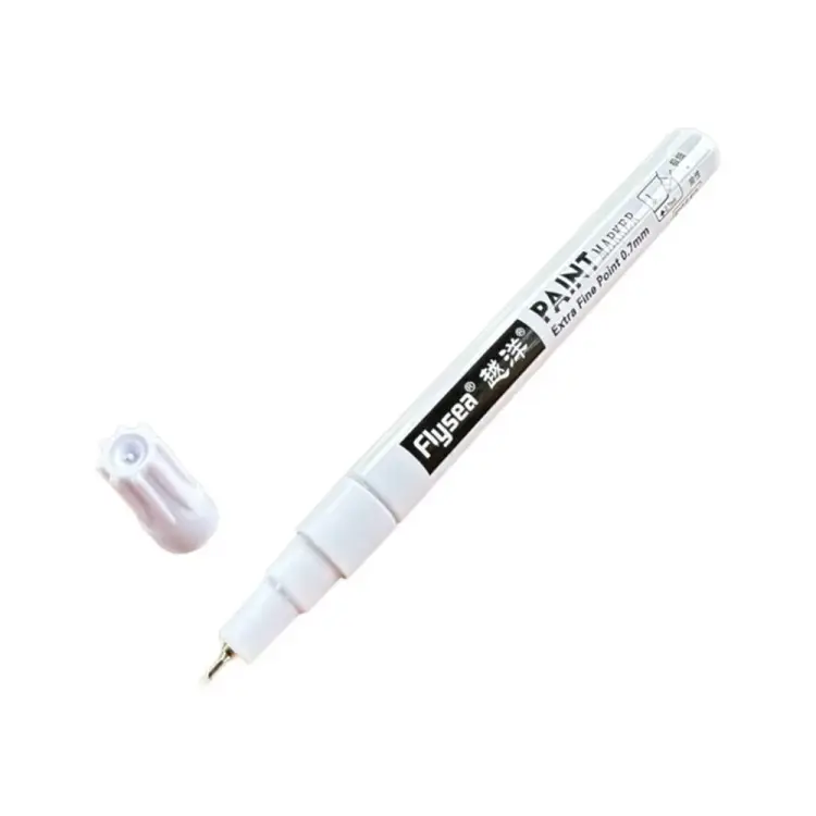 Маркер для маркировки кабеля и проводов Flysea paint marker FS-119-white