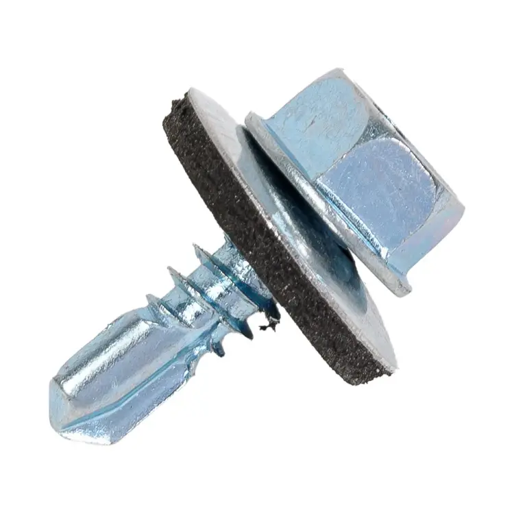 Оцинкованный саморез-сверло для крепления кровли STEELREX 6.3x19, 300 шт. 0119063019B100030008