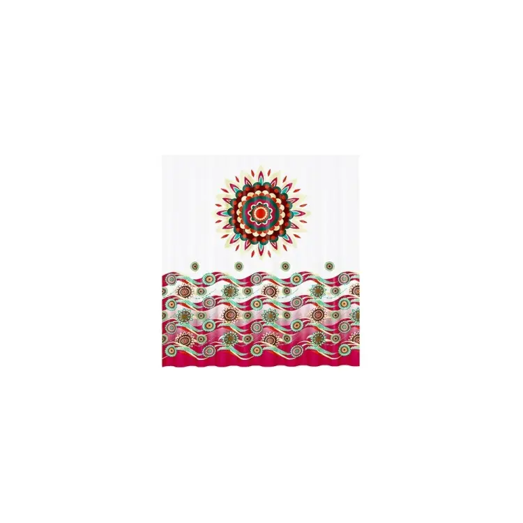 Шторка для ванной WasserKraft Isen SC-40101