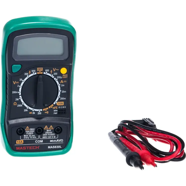 Цифровой мультиметр Mastech MAS830L 00-00000239