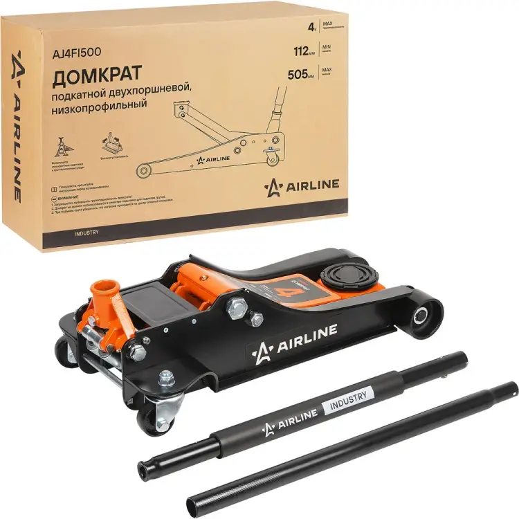 Подкатной домкрат Airline AJ4FI500