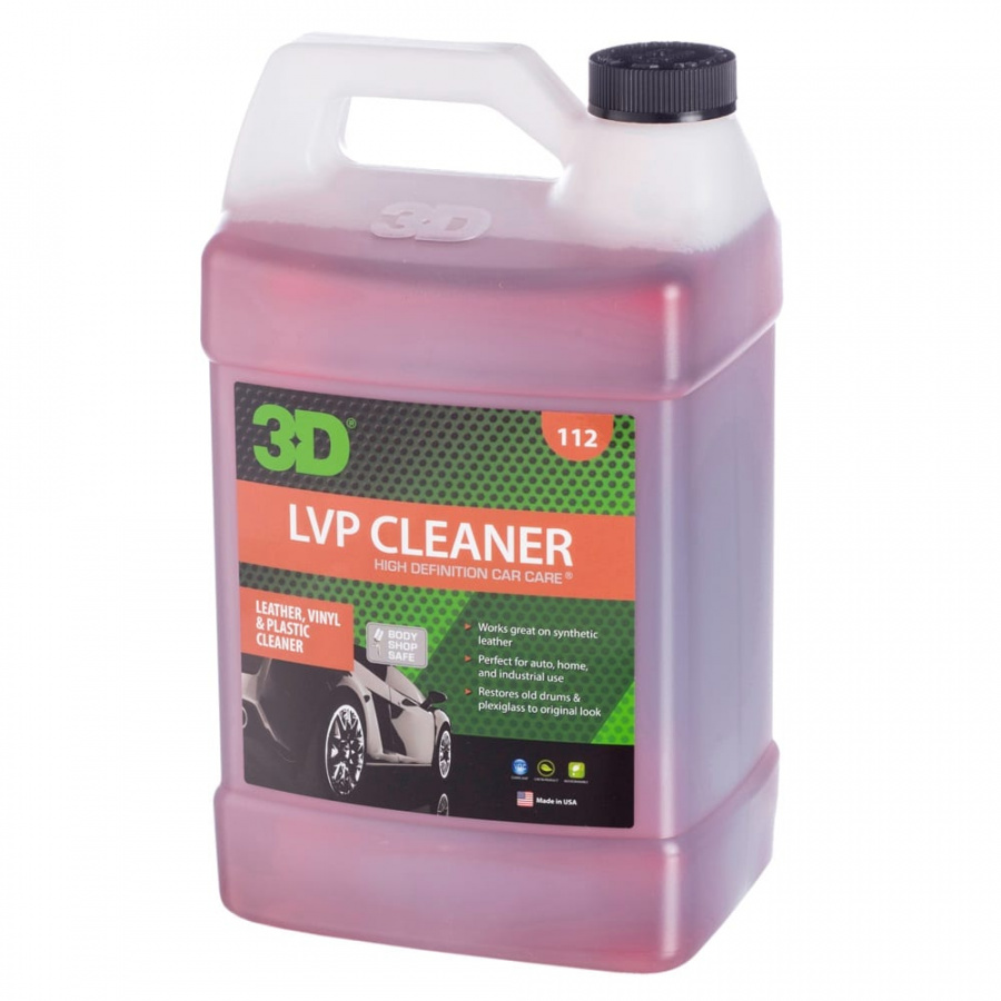 Очиститель кожи винила и пластика 3D LVP Cleaner