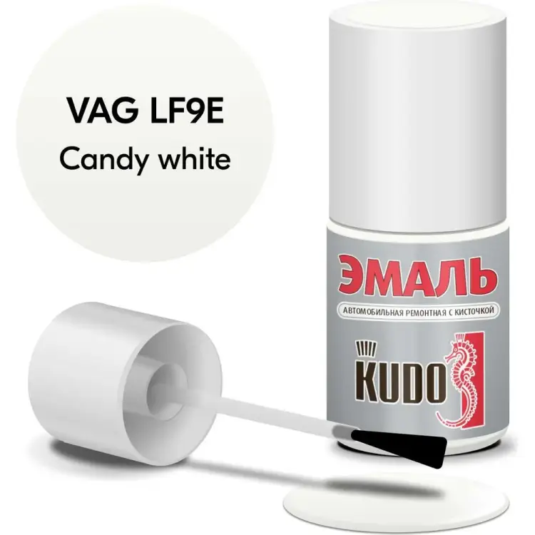 Ремонтная эмаль автомобильная KUDO SKODA LF9E Candy white KU-75303