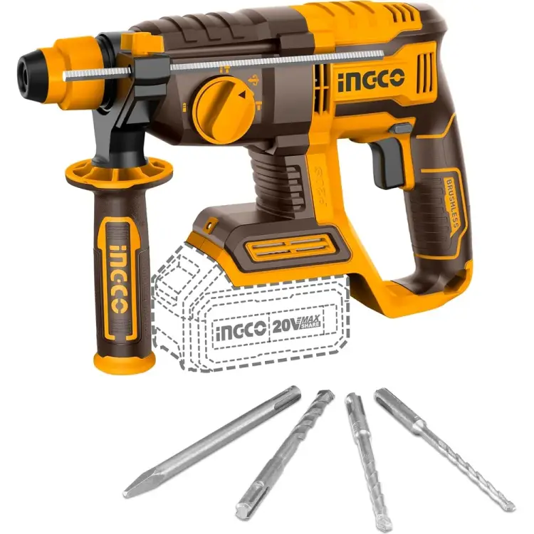 Аккумуляторный перфоратор INGCO INDUSTRIAL CRHLI20208