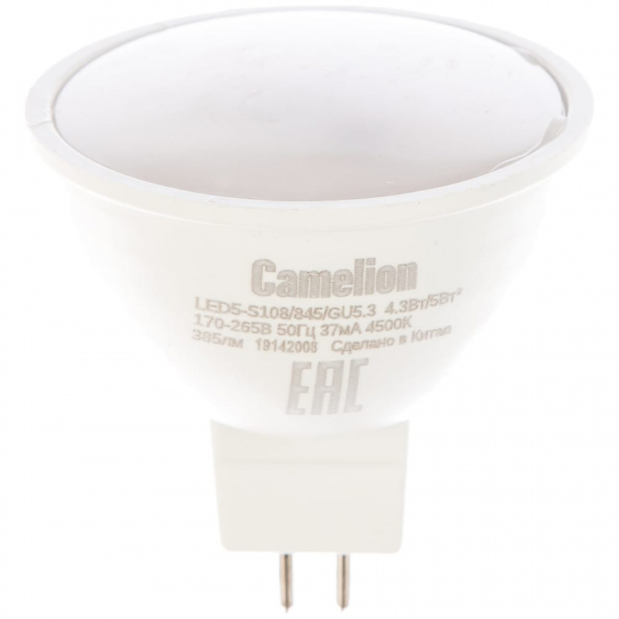 Светодиодная лампа Camelion LED5-S108/845/GU5.3