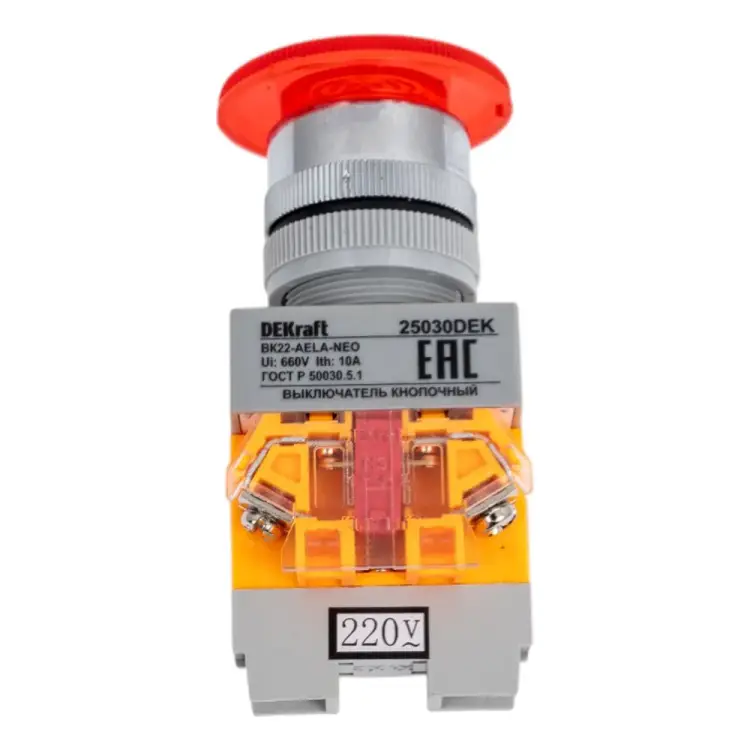 Кнопочный выключатель DEKraft ВК22 25030DEK