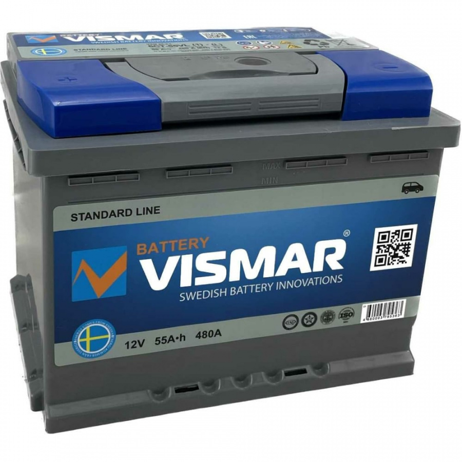 Аккумулятор VISMAR ST 6CT-55 N L-1