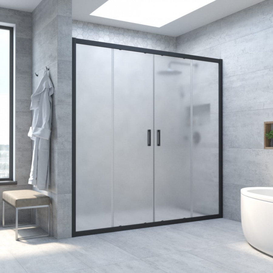 Дверь в душевой проем VEGAS-GLASS ZP NOVO 125 02М 10