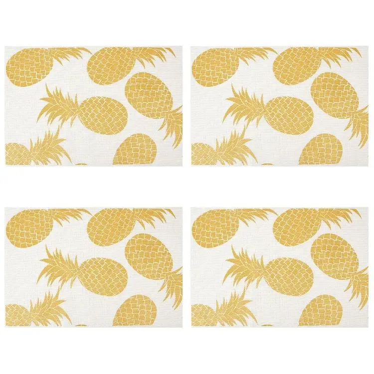 Набор сервировочных салфеток Nouvelle Ананас/white 9903338-3-Н4