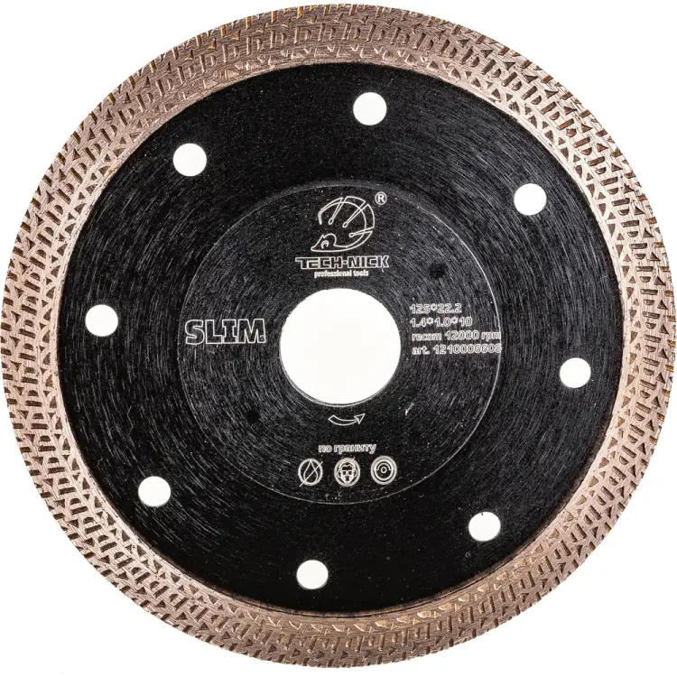 Турбо алмазный диск по граниту TECH-NICK SLIM 121.000.6608