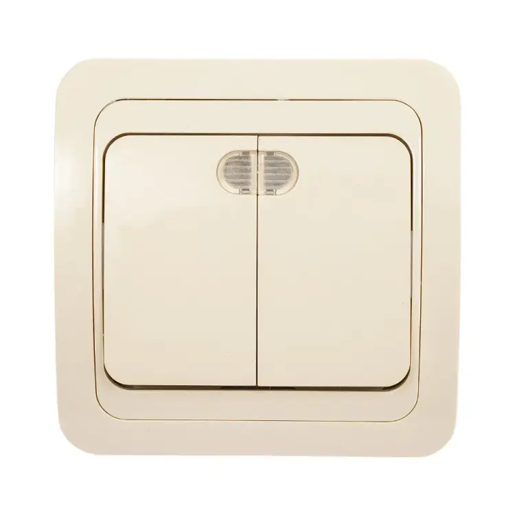 Двухклавишный выключатель UNIVersal Валери Б-В0123