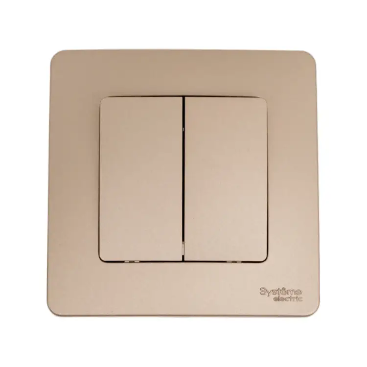 Двухклавишный выключатель Systeme Electric Blanca BLNVS010504
