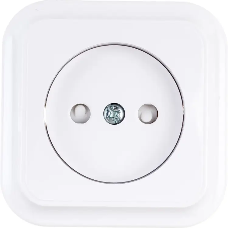 Одноместная розетка BYLECTRICA ПРАЛЕСКА РА16-279