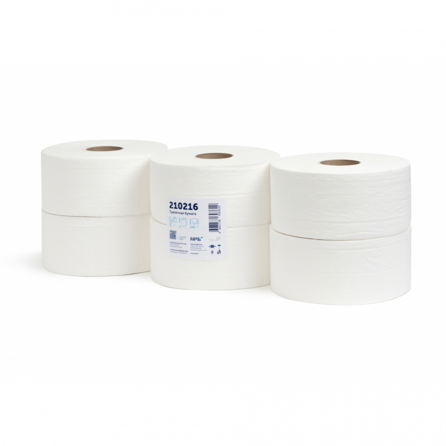 Двухслойная туалетная бумага НРБ NRB-210216
