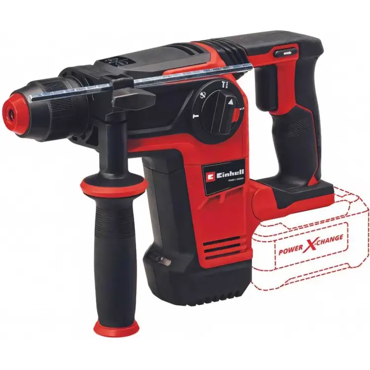 Перфоратор аккумуляторный Einhell PXC TP-HD 18/26 Li BL,1x18В,SDS+,2.6Дж,26мм,3реж,кейс,без АКК и ЗУ 4514265