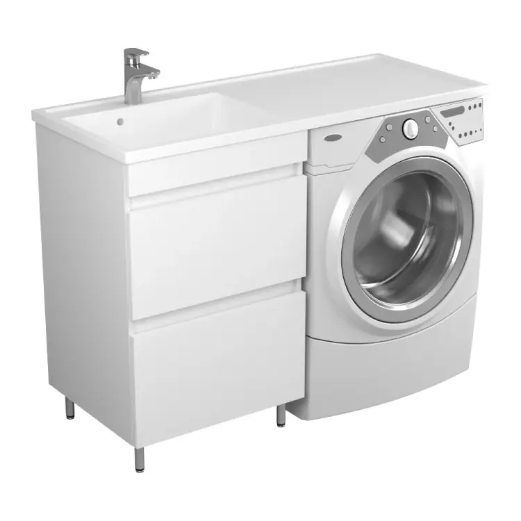 Тумба под раковину Magenta 1200 R/L и стиральную машину UNCORIA Магра 55 55545 Тумба под раковину Magenta 1200 R/L и стиральную машину UNCORIA Магра 55 55545