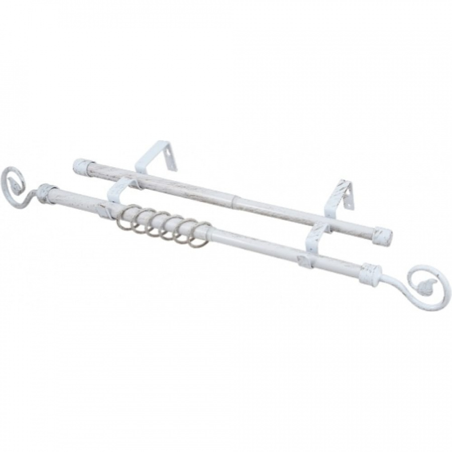 Двухрядный раздвижной кованый карниз LEGRAND 58067750