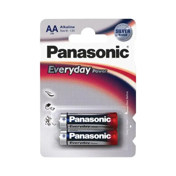 Батарейка Panasonic Everyday Power Standard LR6 AA 1.5В бл/2 щелочная 5410853024705