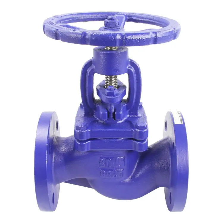 Чугунный фланцевый сальниковый запорный клапан DN.ru 215a D090-00700