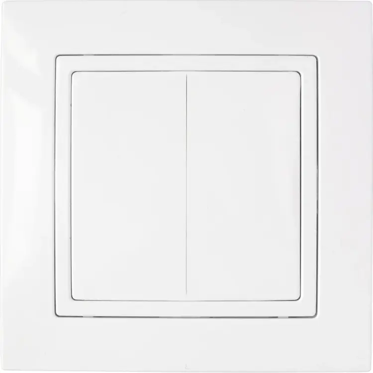 Проходной двухклавишный выключатель BYLECTRICA УЮТ С(6+6) 10-870