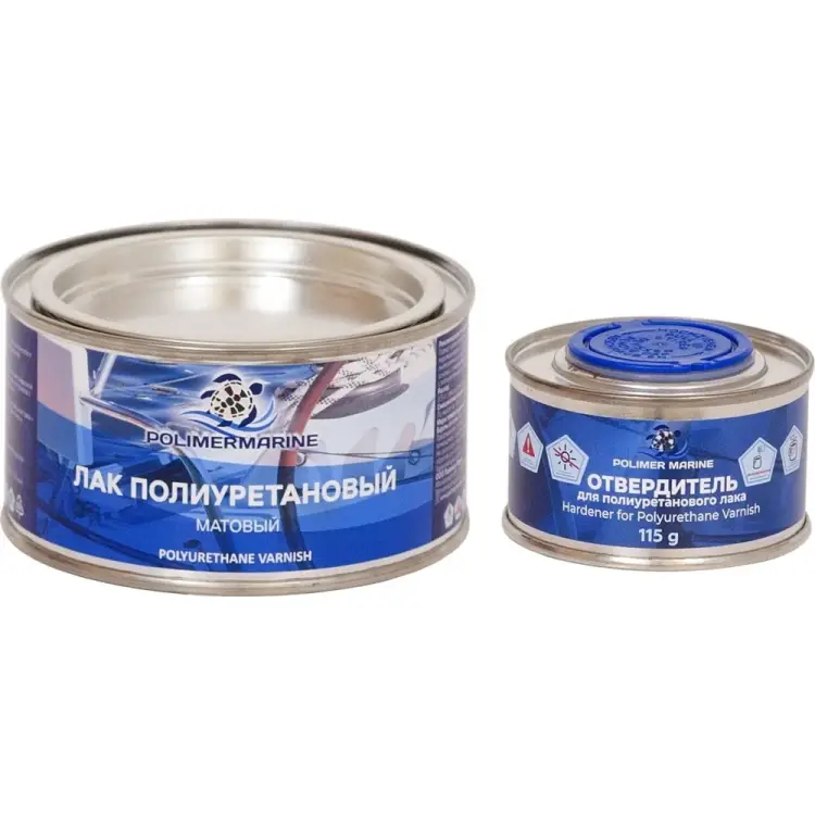 Полиуретановый лак POLIMER MARINE 0.5ЛПМ