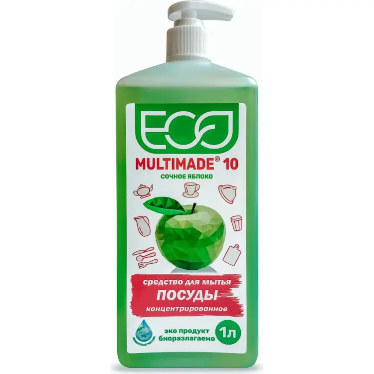 Нейтральное моющее средство для посуды Мультимэйд 10 04295